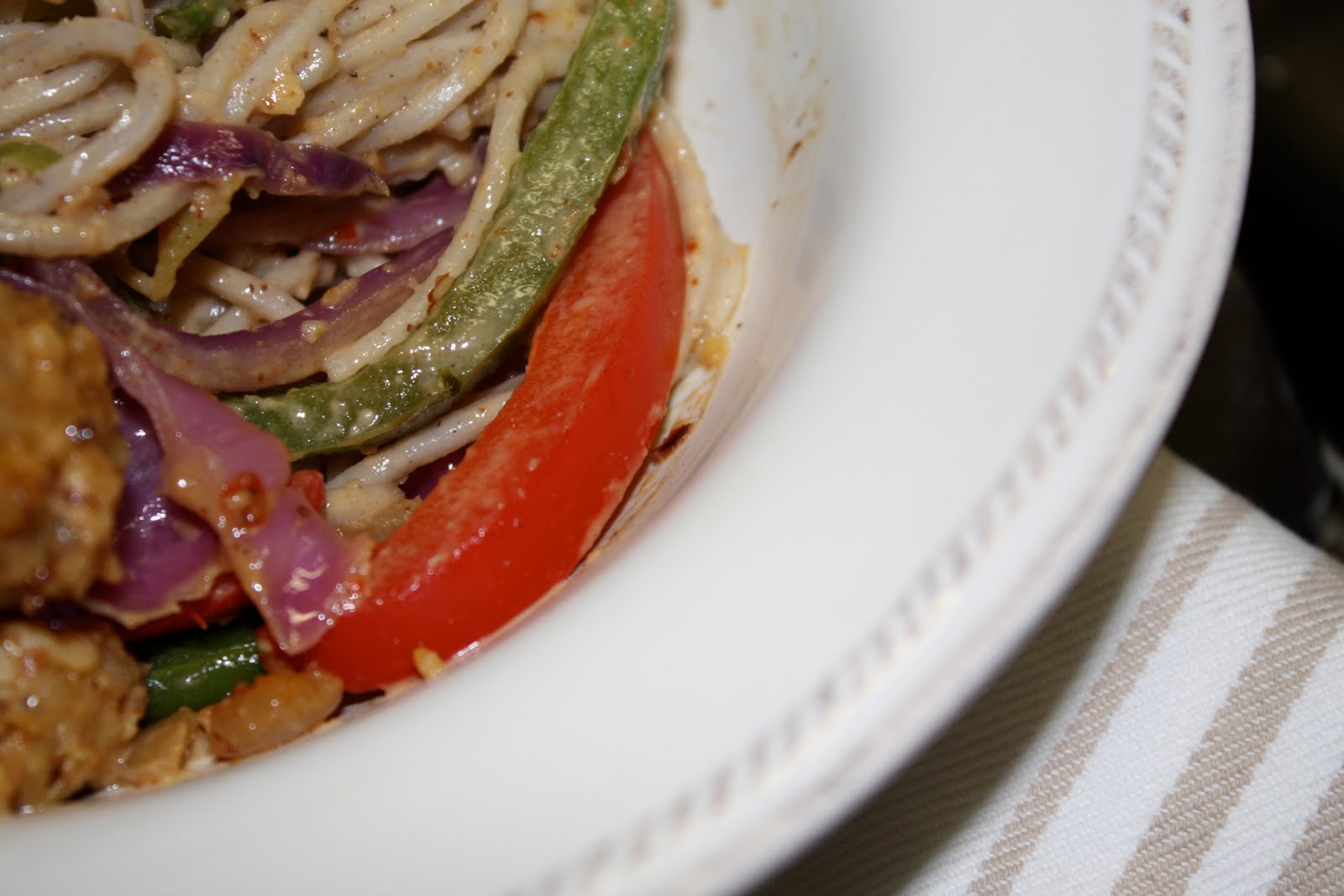 The Way the [little] Cookie Crumbles... Spicy Soba Noodle StirFry