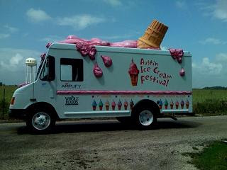 ice cream truck festival austin man teaching trucks safety waterloo stranger everywhere lick heavens thank sunday own mini mother tips