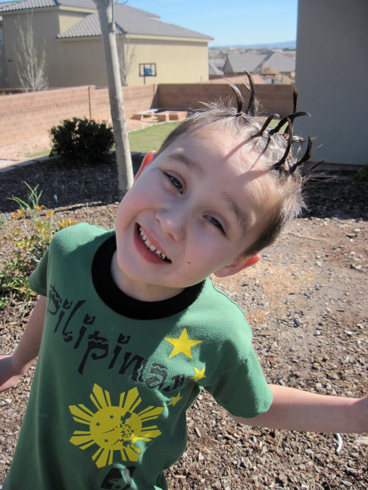 The Reid Family Two Cute Boys And Crazy Hair Day The Reid Family