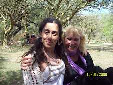 Mayra, hermanita chilena y Germana