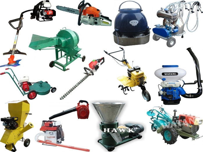 Gambar Mesin dan Peralatan dalam Industri Pertanian