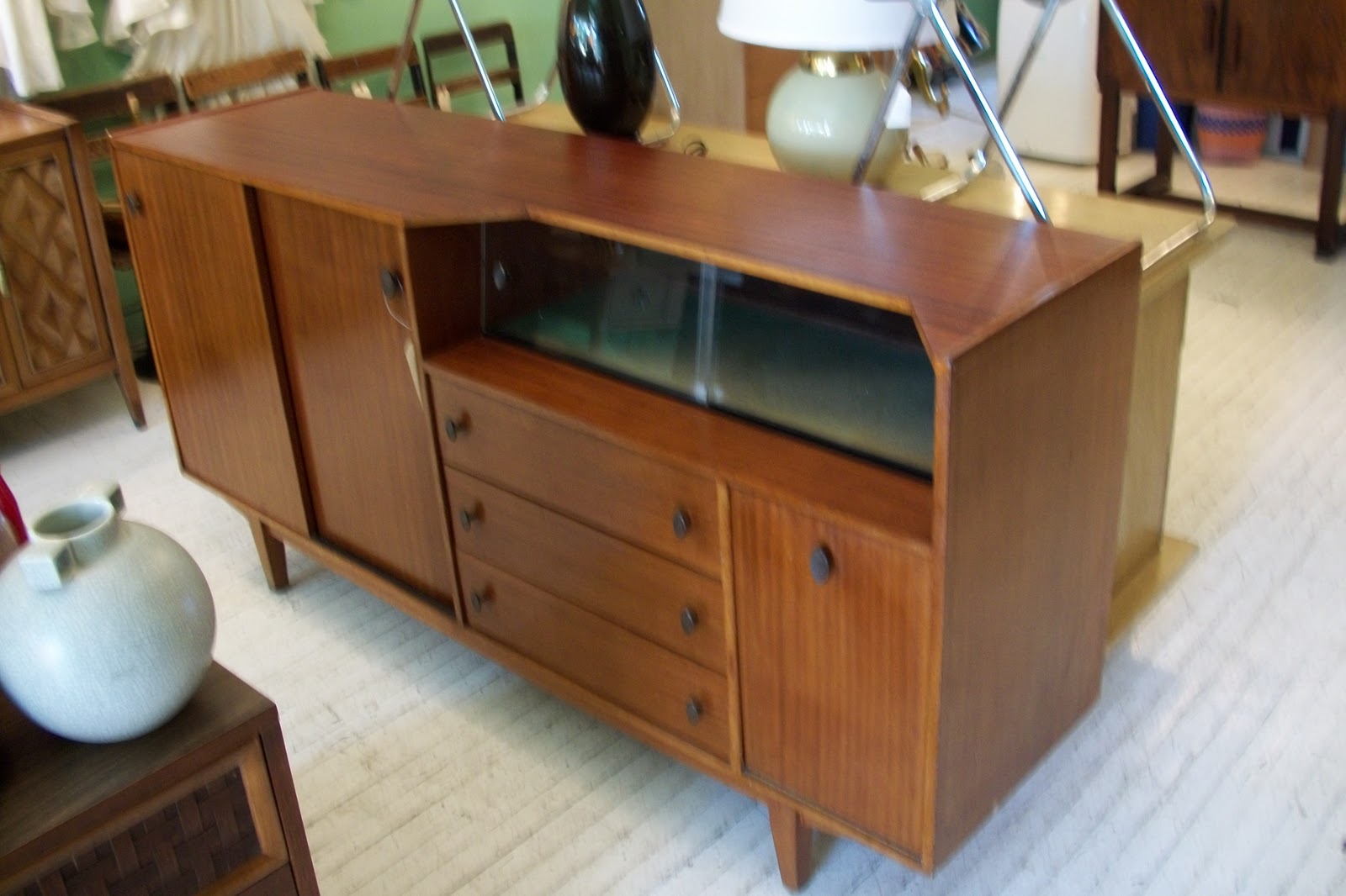 An Orange Moon Teak Sideboard Liquor 50 Off!