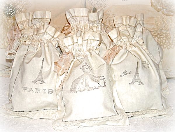 Creamy Fabric Bags