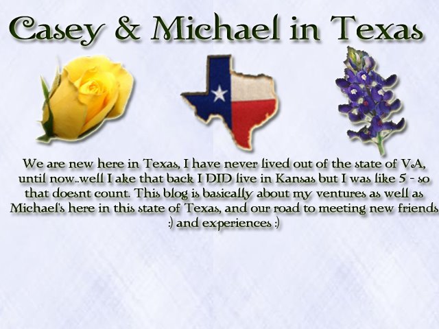 Casey & Michael in Texas