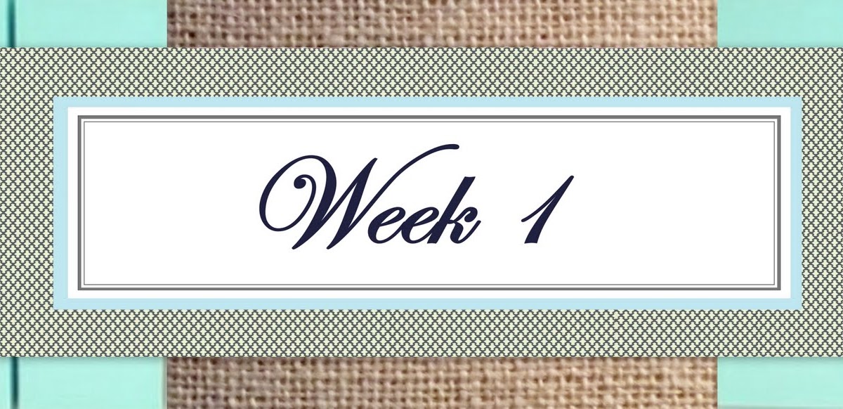 deliciously organized: Week 1 Continued: Planning Time for Health