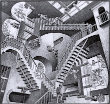Relativity - M. C. Escher (1953)