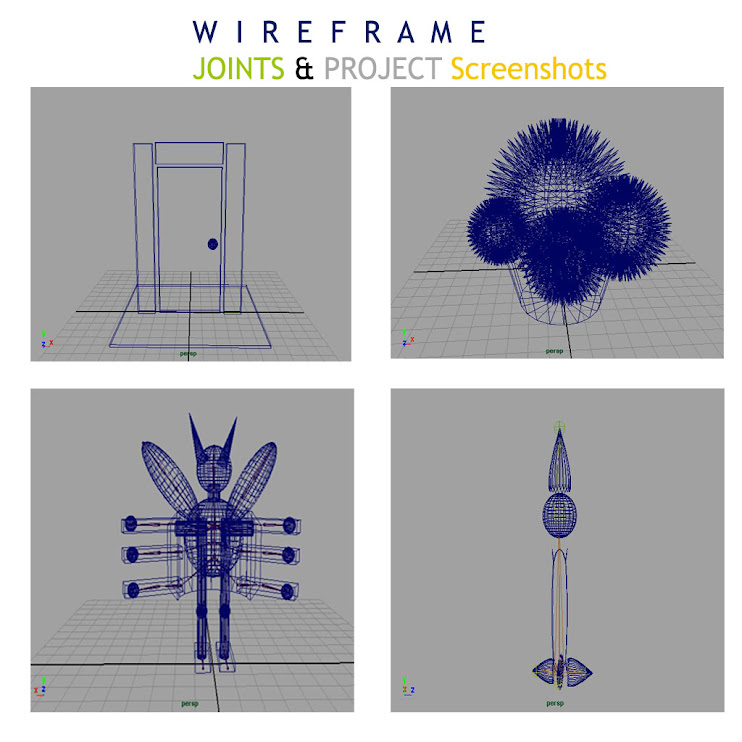 WIREFRAME Joints & Project Screenshots