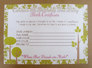 sweet bambinos: Real Party - Tea Party - party activities