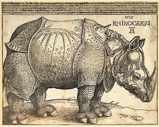 Gráfico de un rinoceronte Gráfico de un rinoceronte
