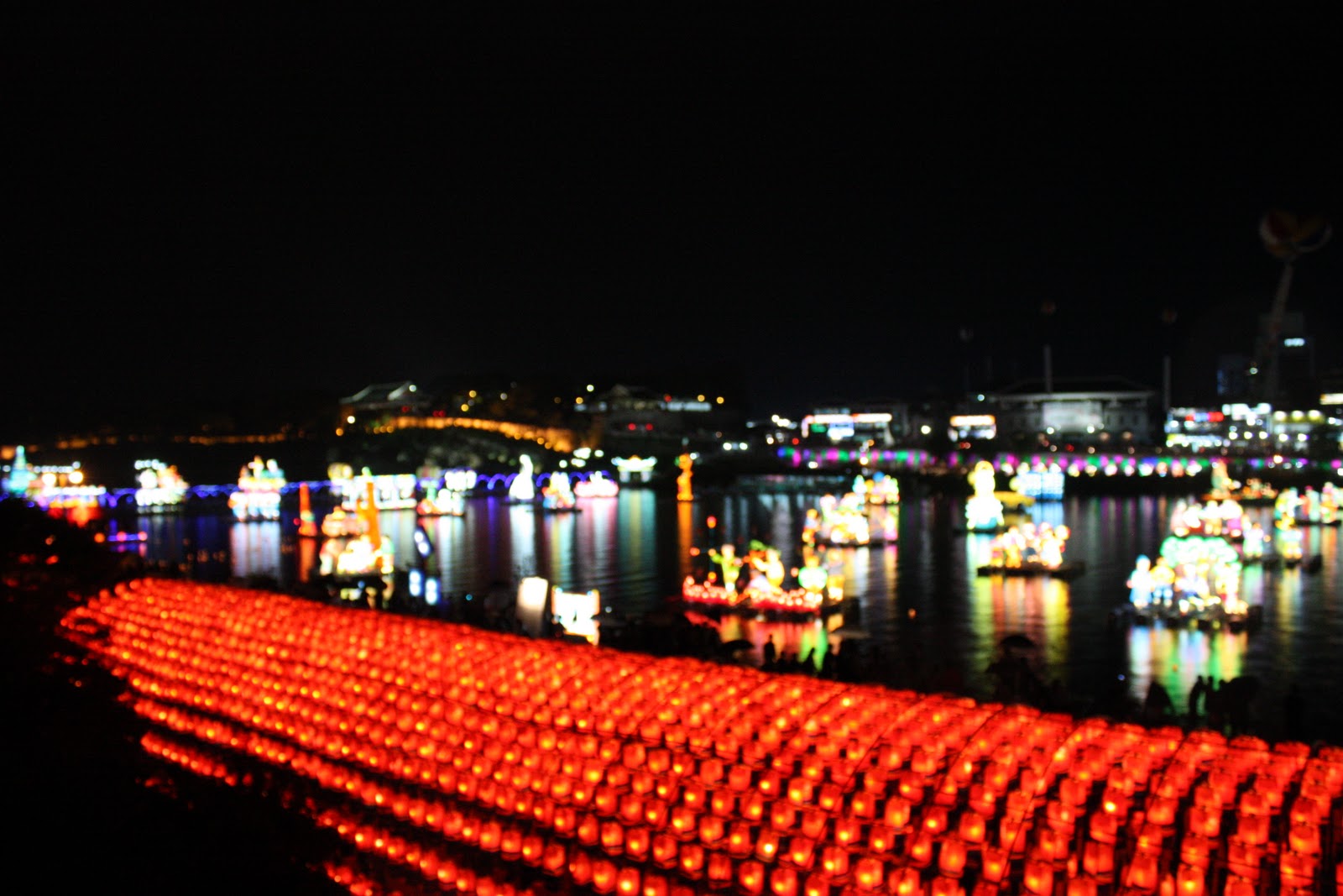 Busan John's Travel Blog Jinju Floating Lantern Festival