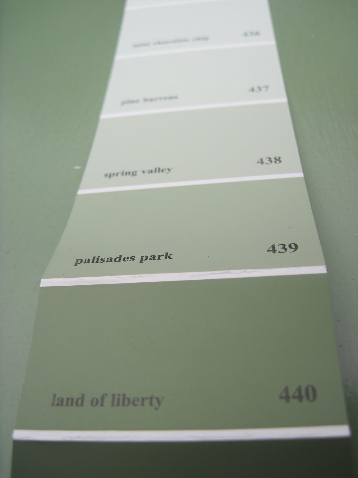 BACK TO HOME DESIGN vintage inspired green paint