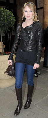 taylor swift over the knee boots