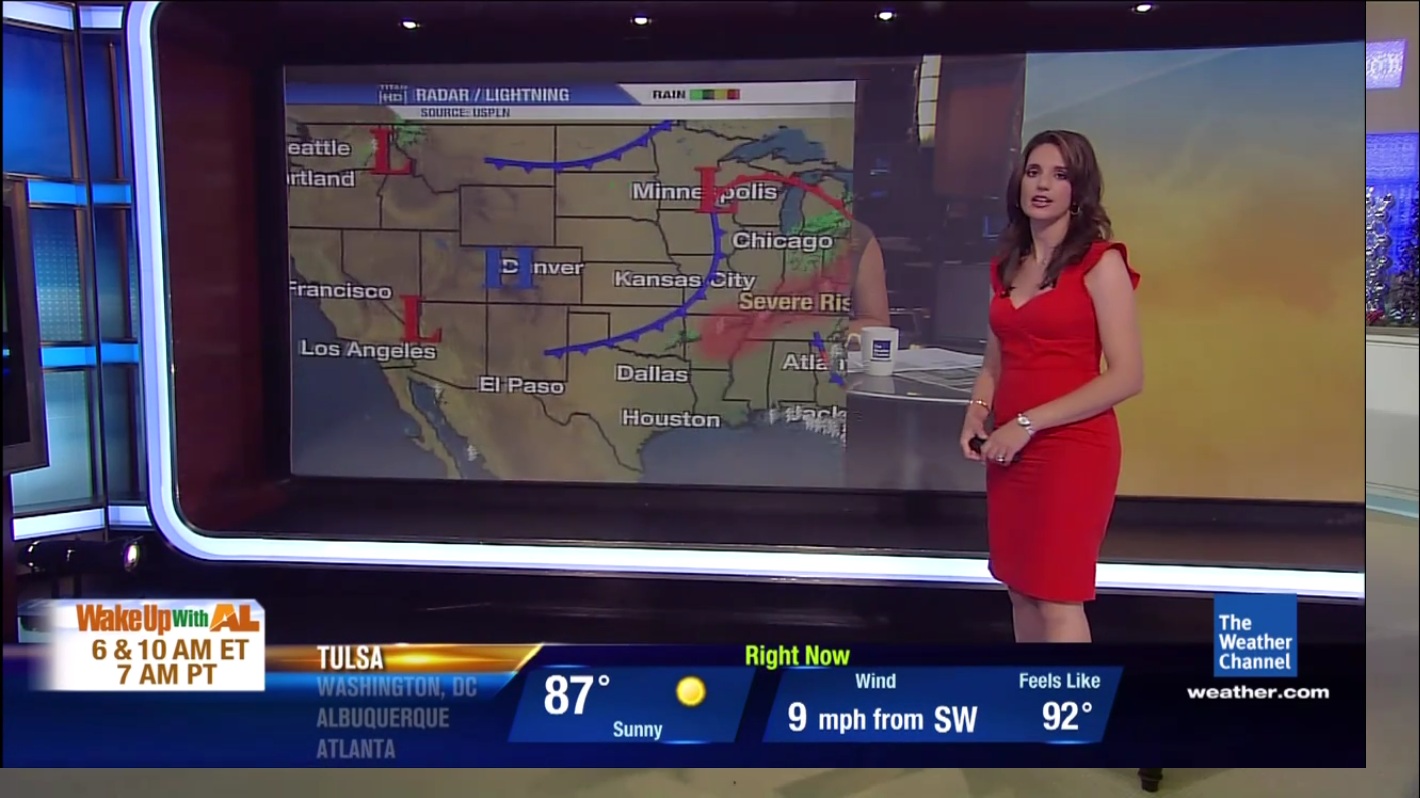 Your Weather Channel Blogspot. Maria LaRosa of the Weather Channel