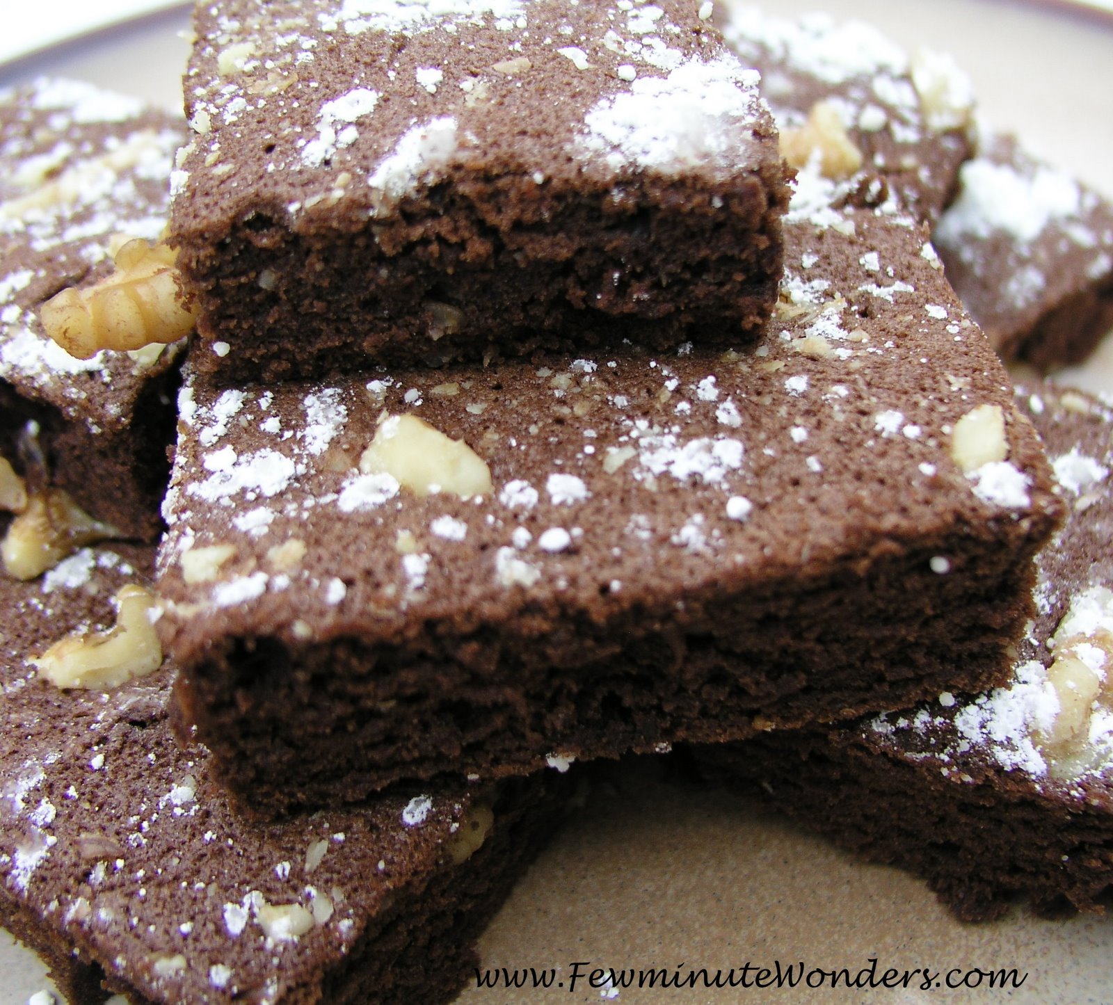 Chocolate Brownie Using Brown Sugar Few Minute Wonders