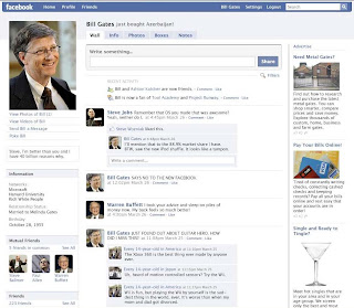 Fake Bill Gates on Facebook 1