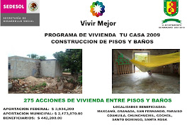 BANDERAZO DE INAUGURACION DE LAS OBRAS