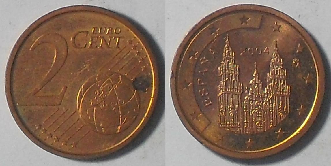 My coin collection Euro Spain cents