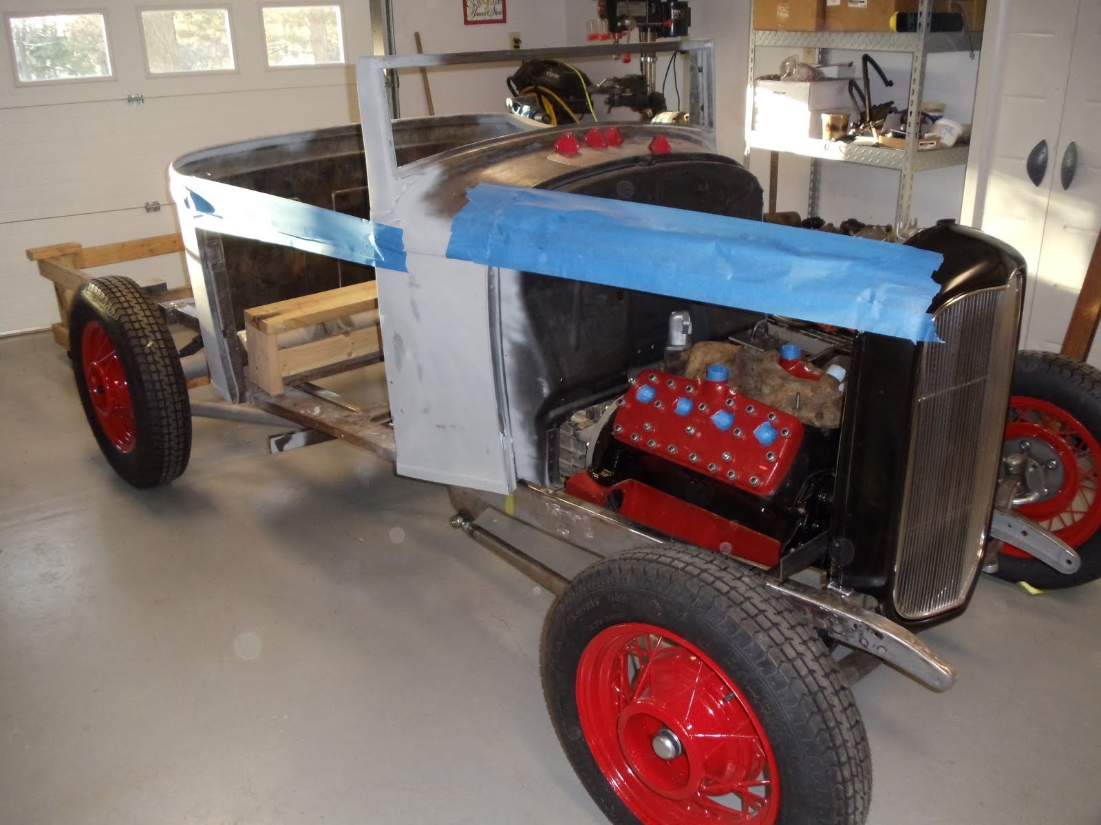 32 Ford Traditional Hot Rod: Engine Mounts