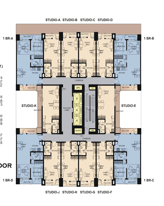 4RTH-20TH FLOOR PLAN