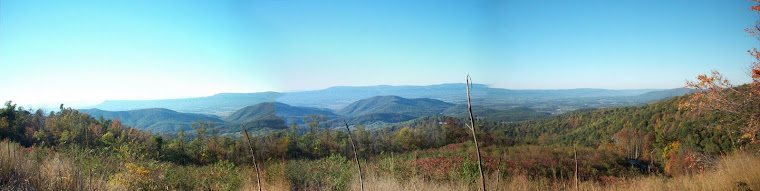 Views from the Blue Ridge Parkway in Virginia