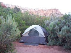 Calf Creek campsite
