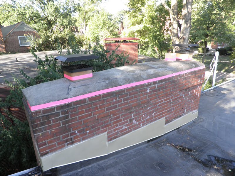 Cincinnati Modernation DIY Chimney Crown Repair