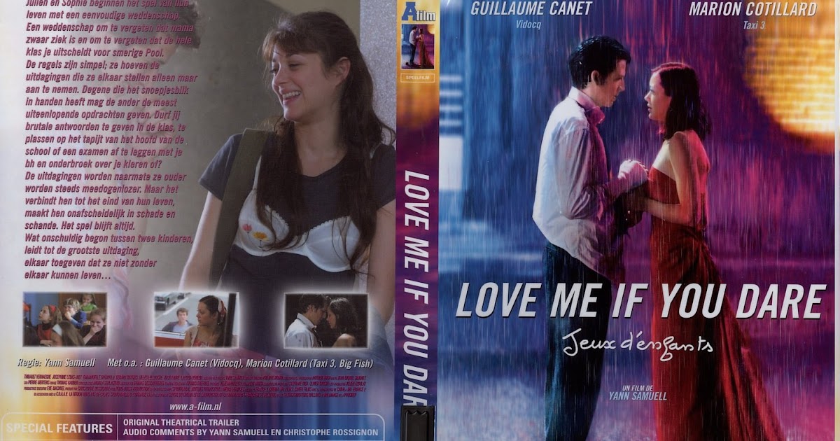 DVD Lables: Love Me If You Dare
