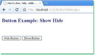 hidden property of button in html - Stack Overflow