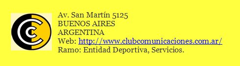 <a href="http://www.clubcomunicaciones.com.ar">CLUB COMUNICACIONES</a>