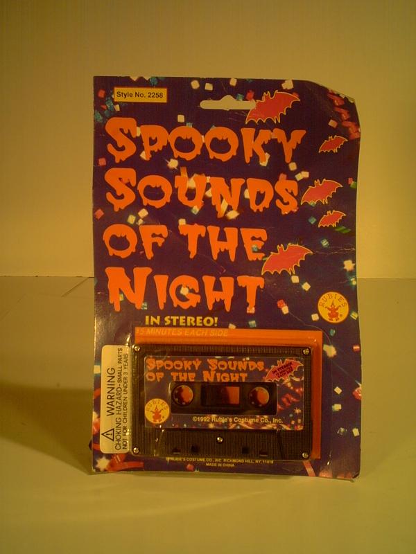 HALLOWEEN COLLECTIBLES 16 18 D. SOUND EFFECTS CASSETTES