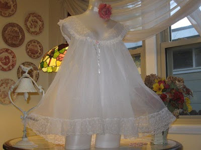 Sweet Vintage Designs: Vintage Lingerie BABY DOLL Babydoll Nightgown ...