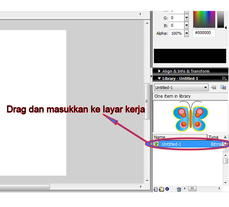 Multimedia SMKN 1 Ampek Angkek: Cara Membuat Animasi Kupu - Kupu