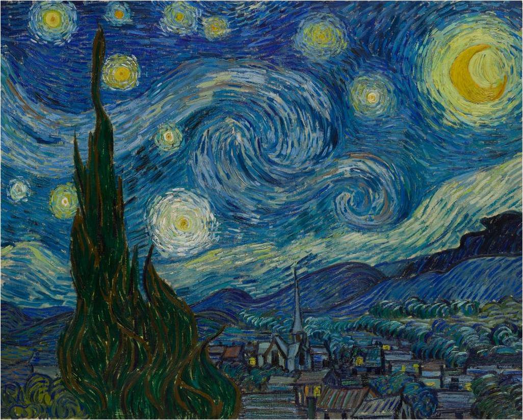 Anna's Thoughts on Art History: Starry Night Analysis