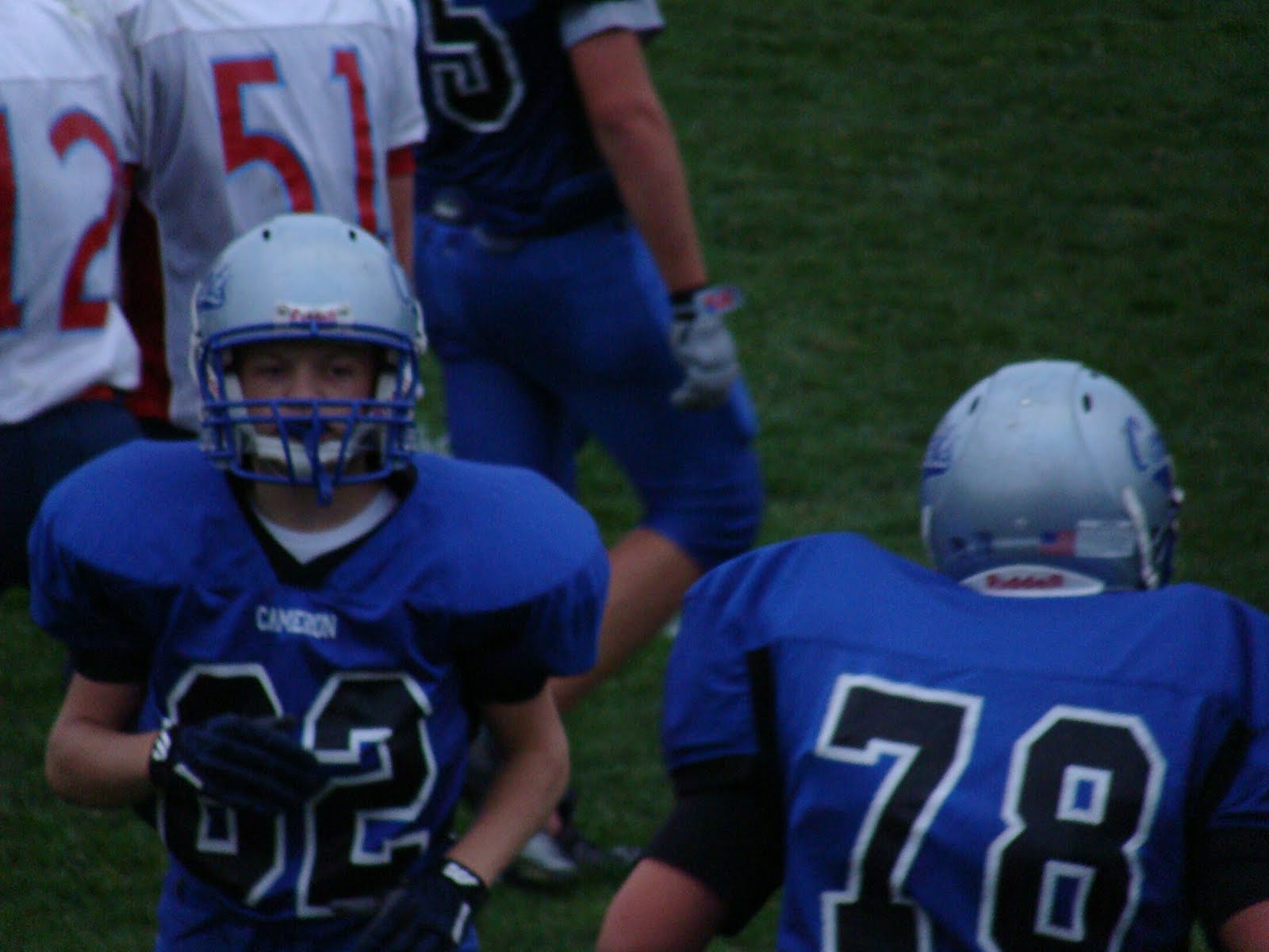 Parker family Cameron Football