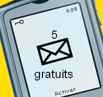 5 sms gratuits