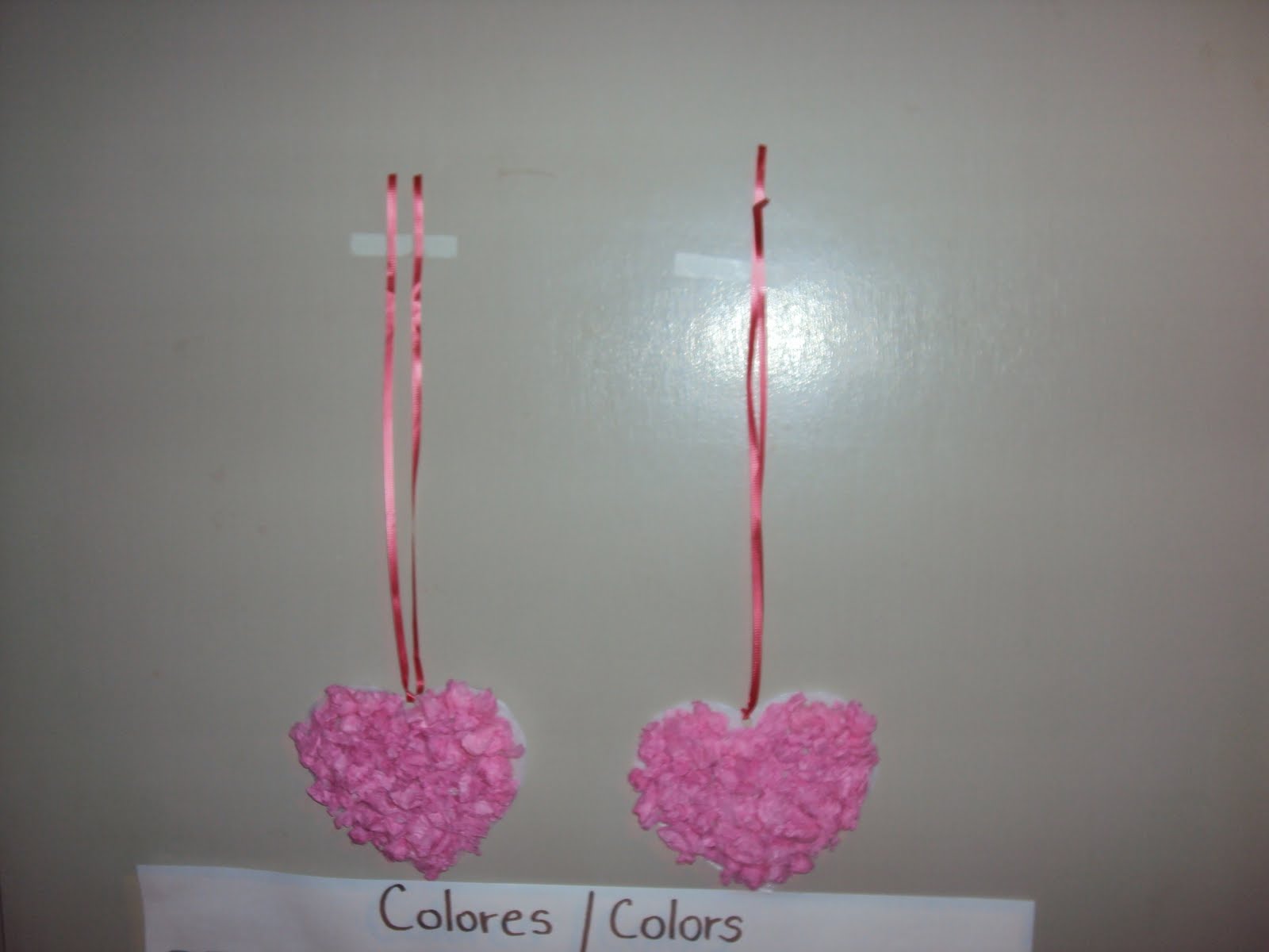 Santiago Twin Girls: Manualidades San Valentín / Valentines Crafts