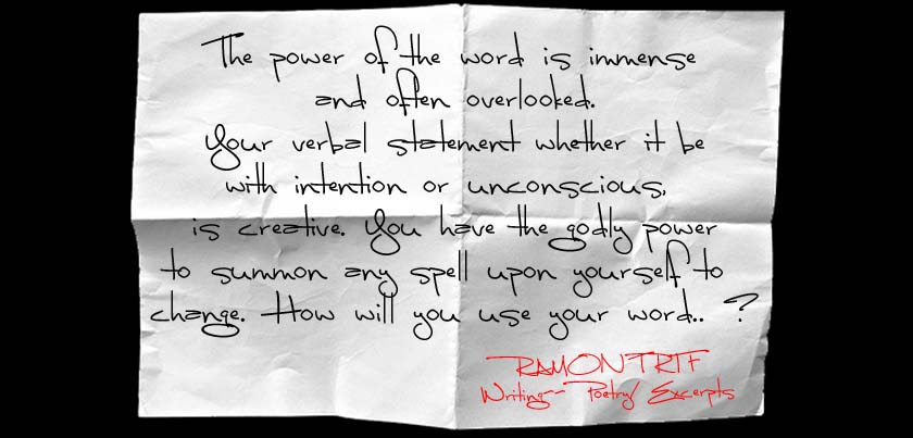 Poetry/ Excerpts by Ramon Trif