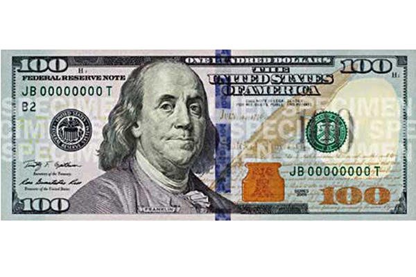 El nuevo billete de 100 Dolares, Imagen