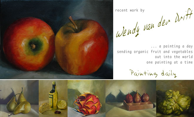 A Painting a Day ... Wendy van der Drift ... Daily Painter ... Painting Daily