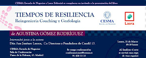 PRESENTACIÓN LIBRO "TIEMPOS DE RESILIENCIA, REINGENIERÍA, COACHING Y GRAFOLOGÍA"