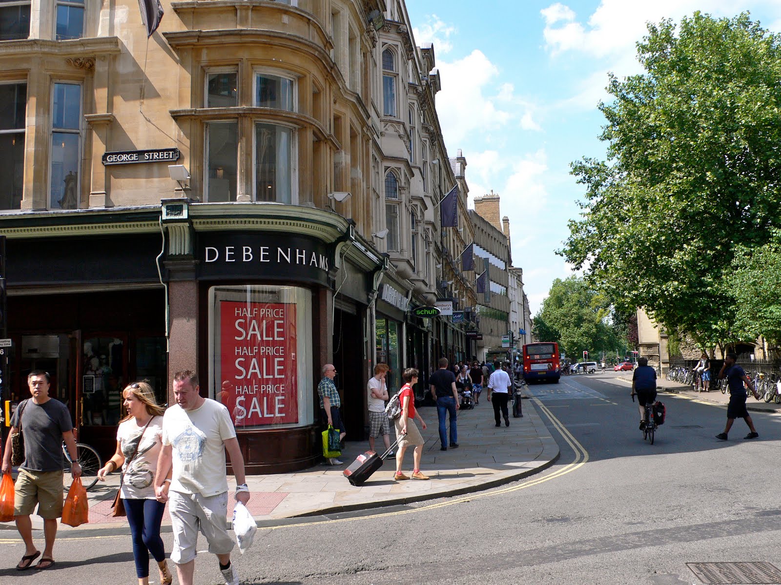 Oxford Daily Photo Debenham's Street Oxford