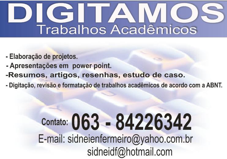 TRABALHOS ACADÊMICOS