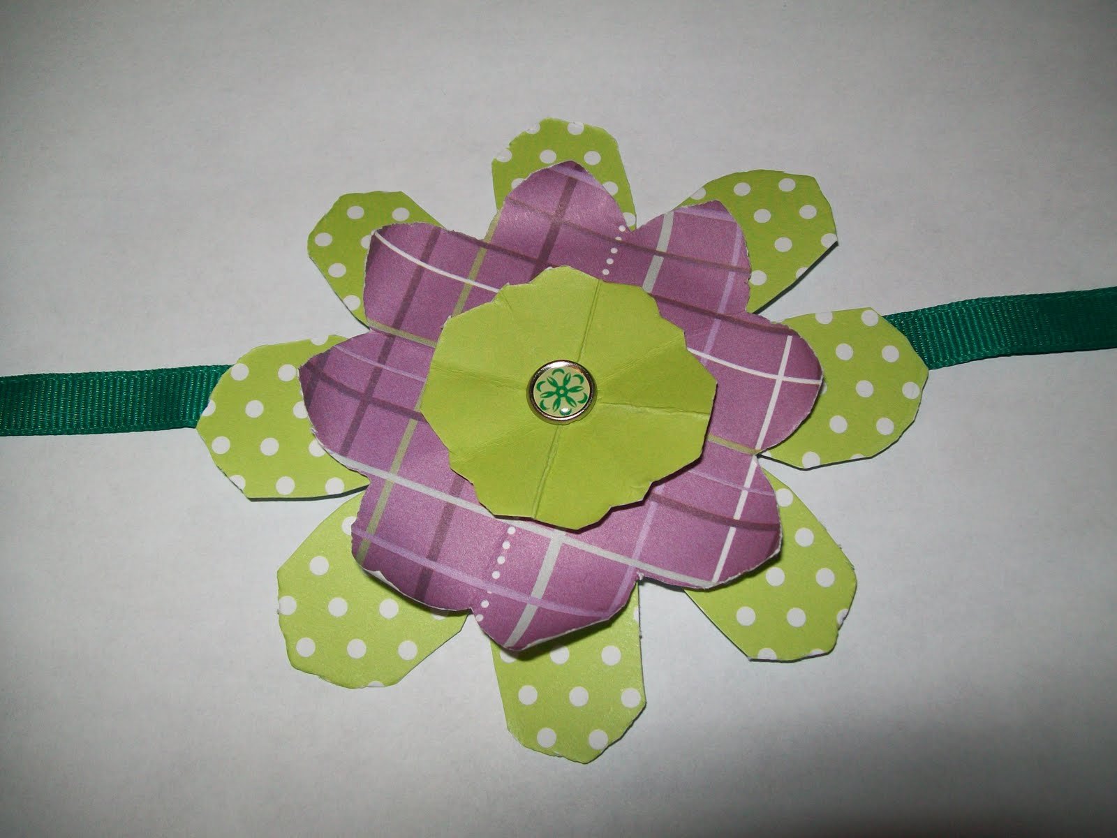 Adventures of Unique Us: Our Mother's Day Adventure: Paper Corsage