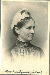 Mary Anne Symonds (nee Pope)1831-1912. spouse of E15 Daniel Symonds