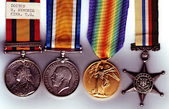 Henry's Medals, obverse, note the Kimberley Defence clasp, and the Kimberley Star