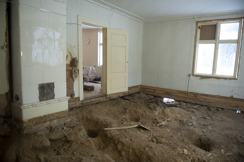 Isolera Golv I Gammalt Hus Hos Helena H: Renovering fortsätter. Del: Grund och golv
