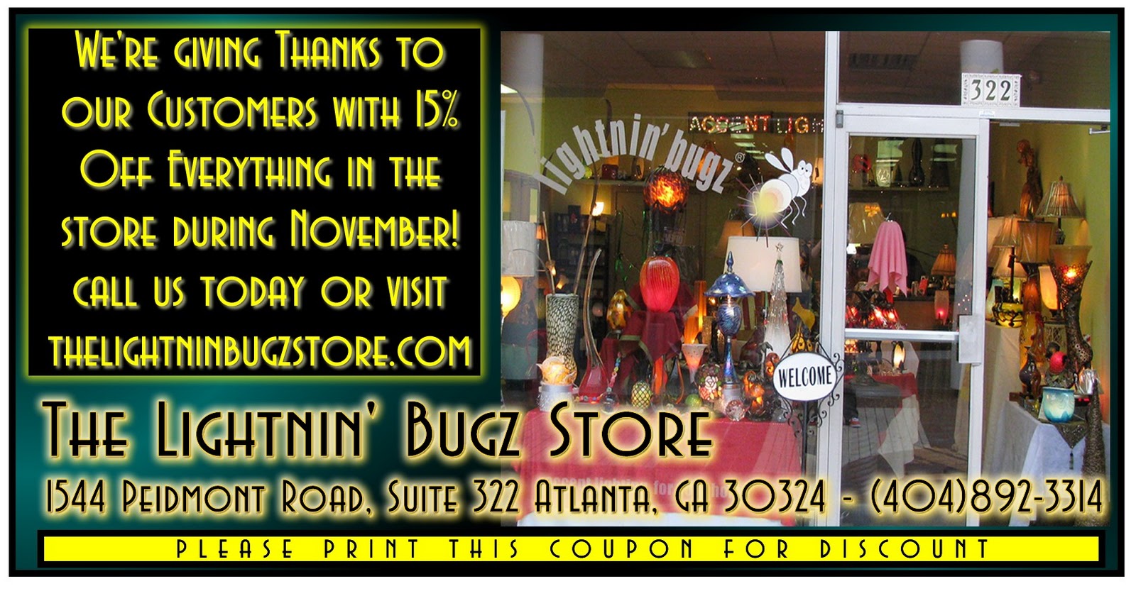 The Lightnin Bugz Store "Ever wonder why a lightning bug’s tail lights