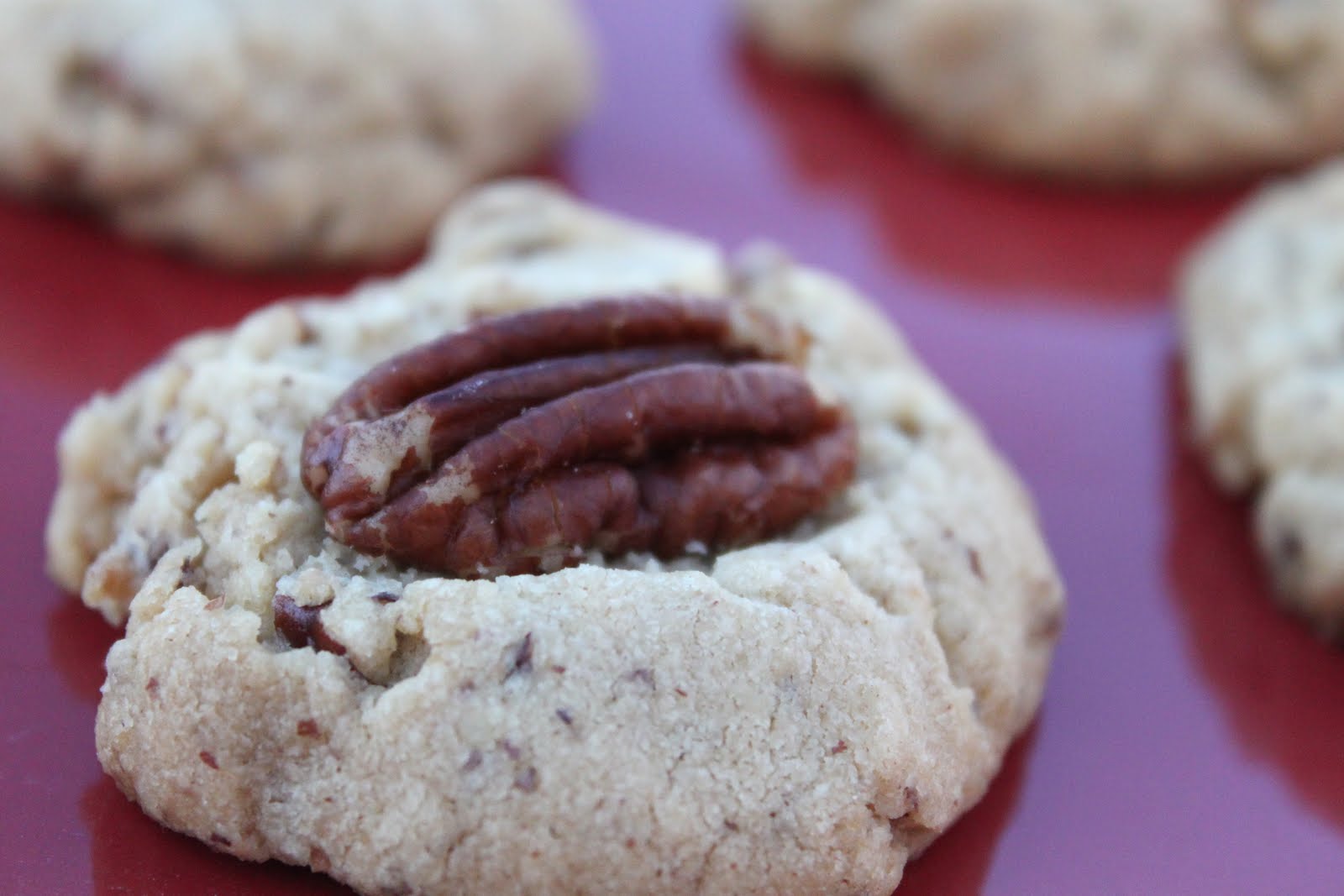 A Bountiful Kitchen Christmas Pecan Shortbread Cookies