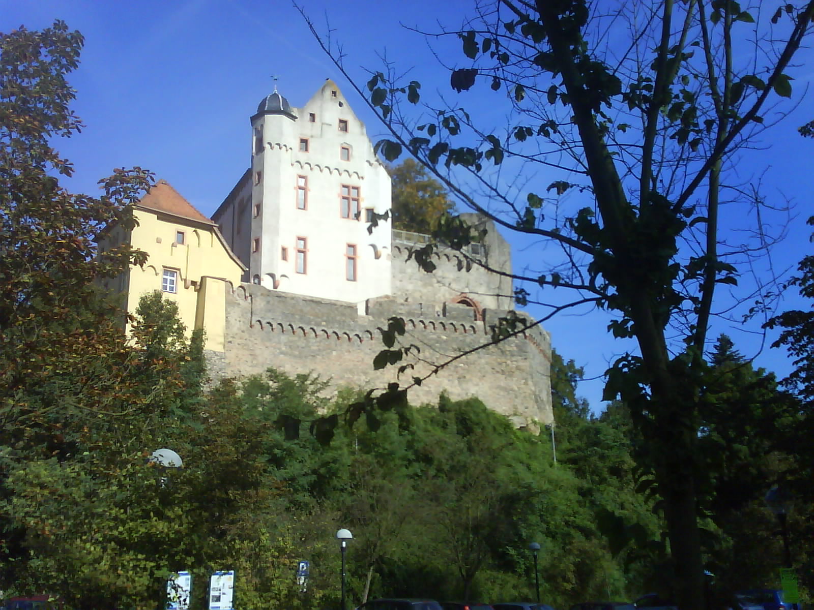 Morida´s Wollfieber Das ist die Burg Alzenau....