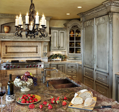Country French Kitchen Cabinets